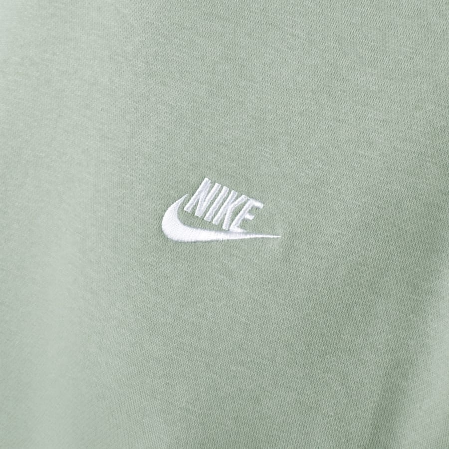 Nike Crew Neck Club Sweatshirt Green Mainline Menswear Denmark